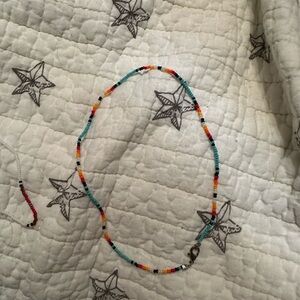 Handmade seed bead necklace